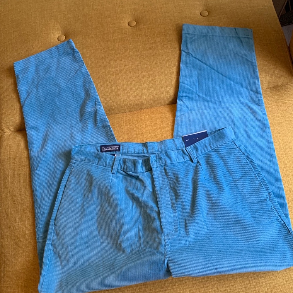 Lands’ End blue cords